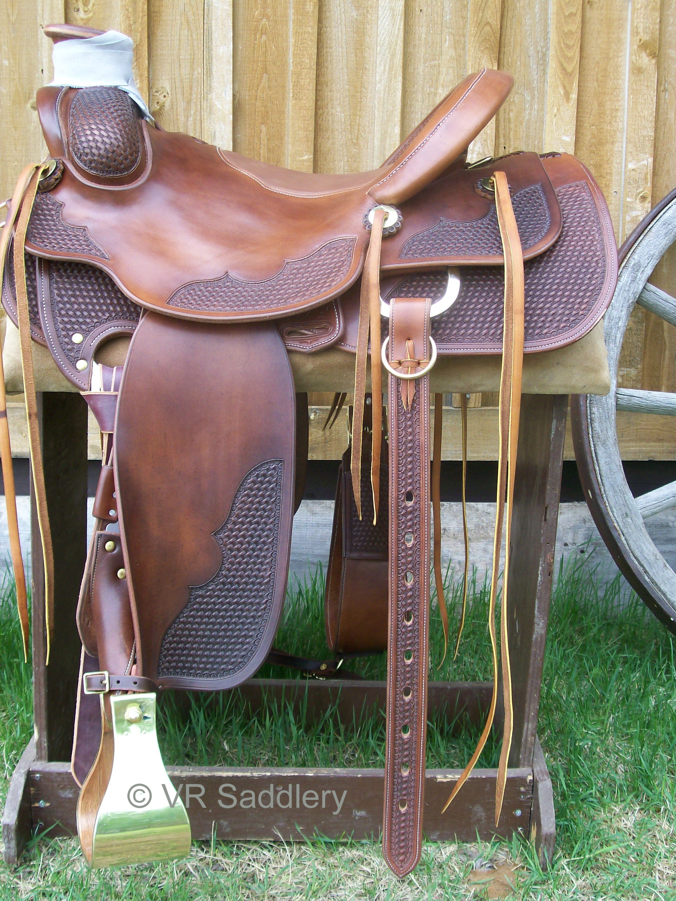 Vr Saddlery: Custom Western Saddle